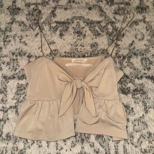 Urban Outfitters Cream Camisole Top